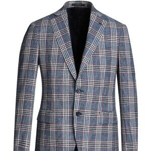 Angelo Nardelli luxury Wool,Cotton Tweed beautiful blazer 52/42~41US NWT$1695